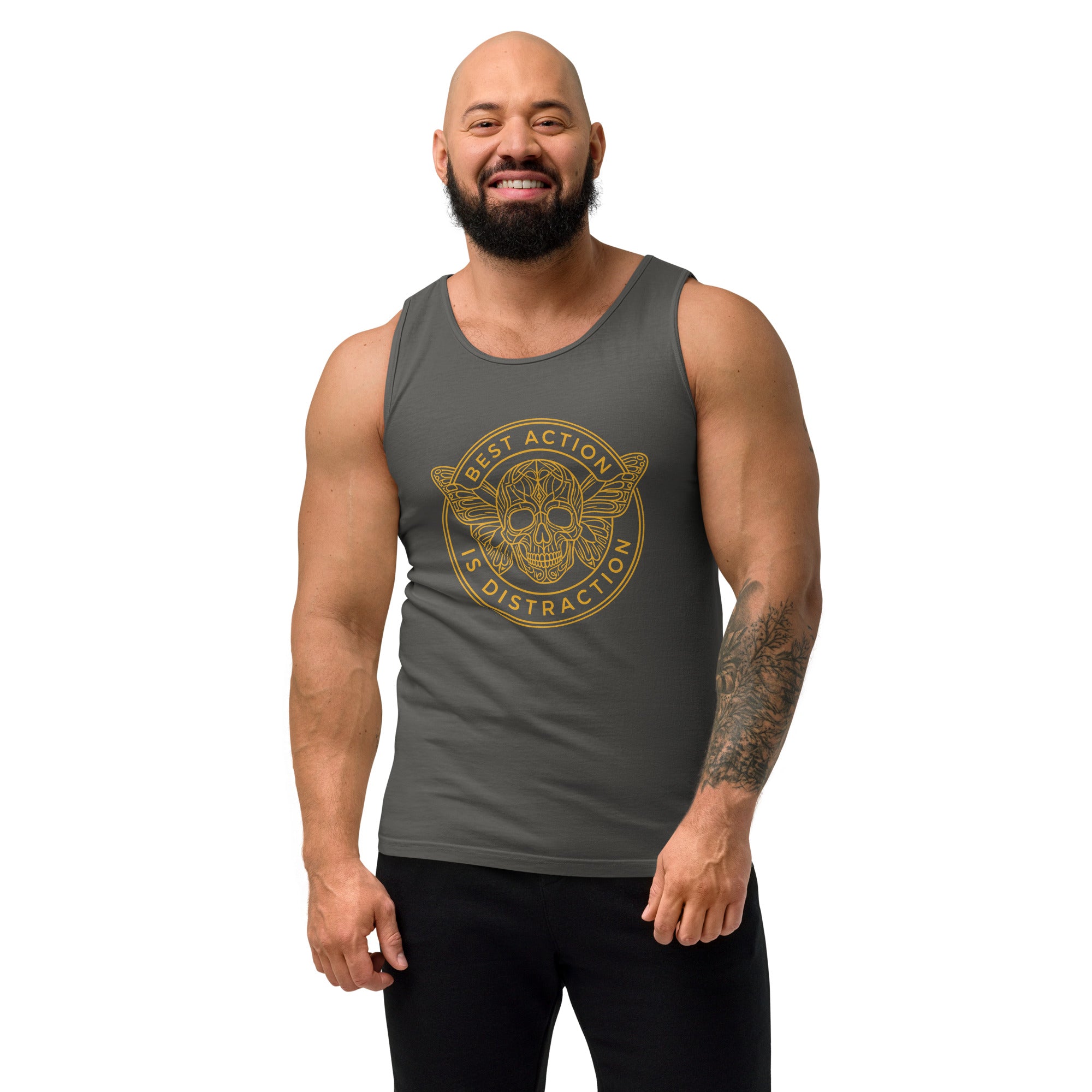 Gold Skull Tank