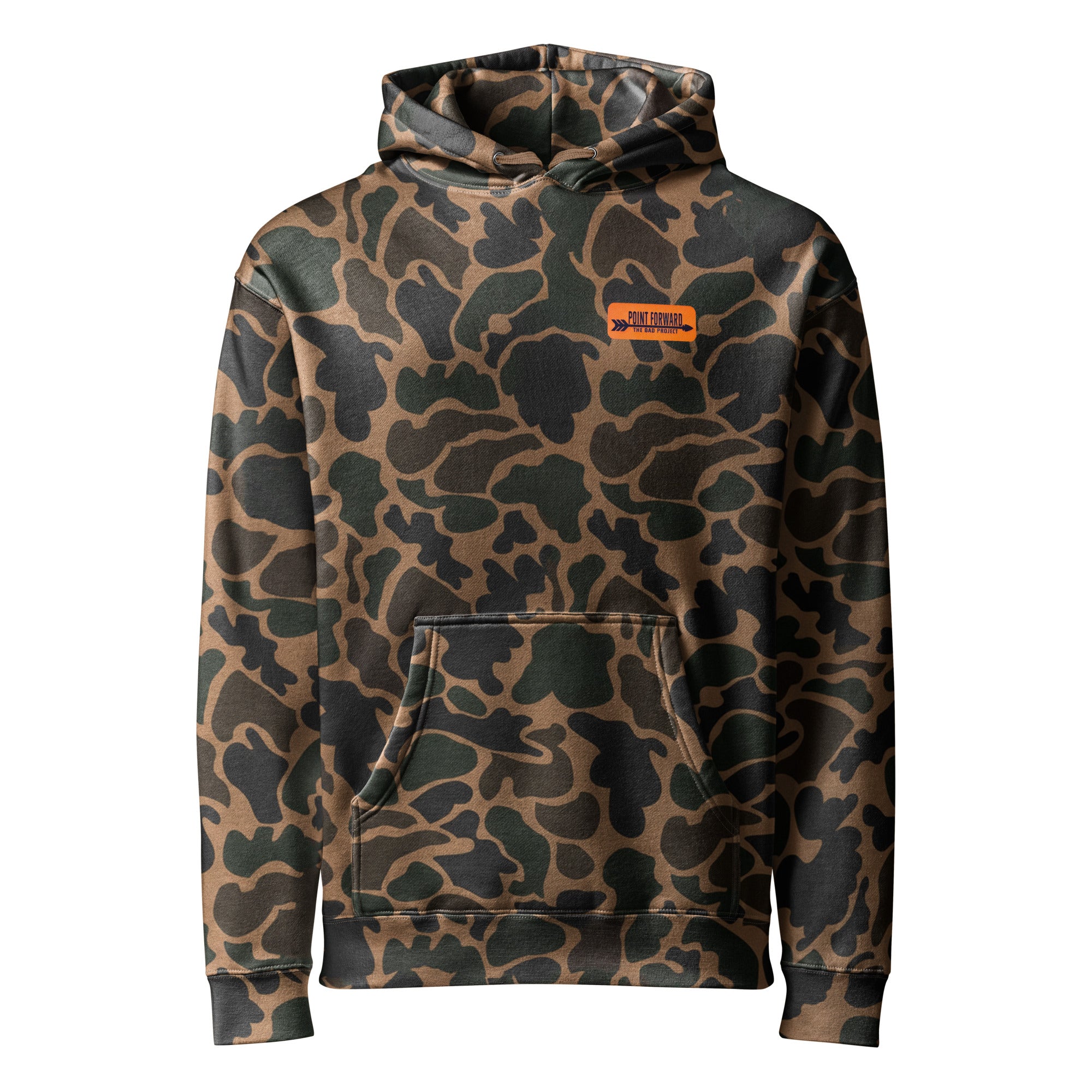 Point Forward Patch Hoodie