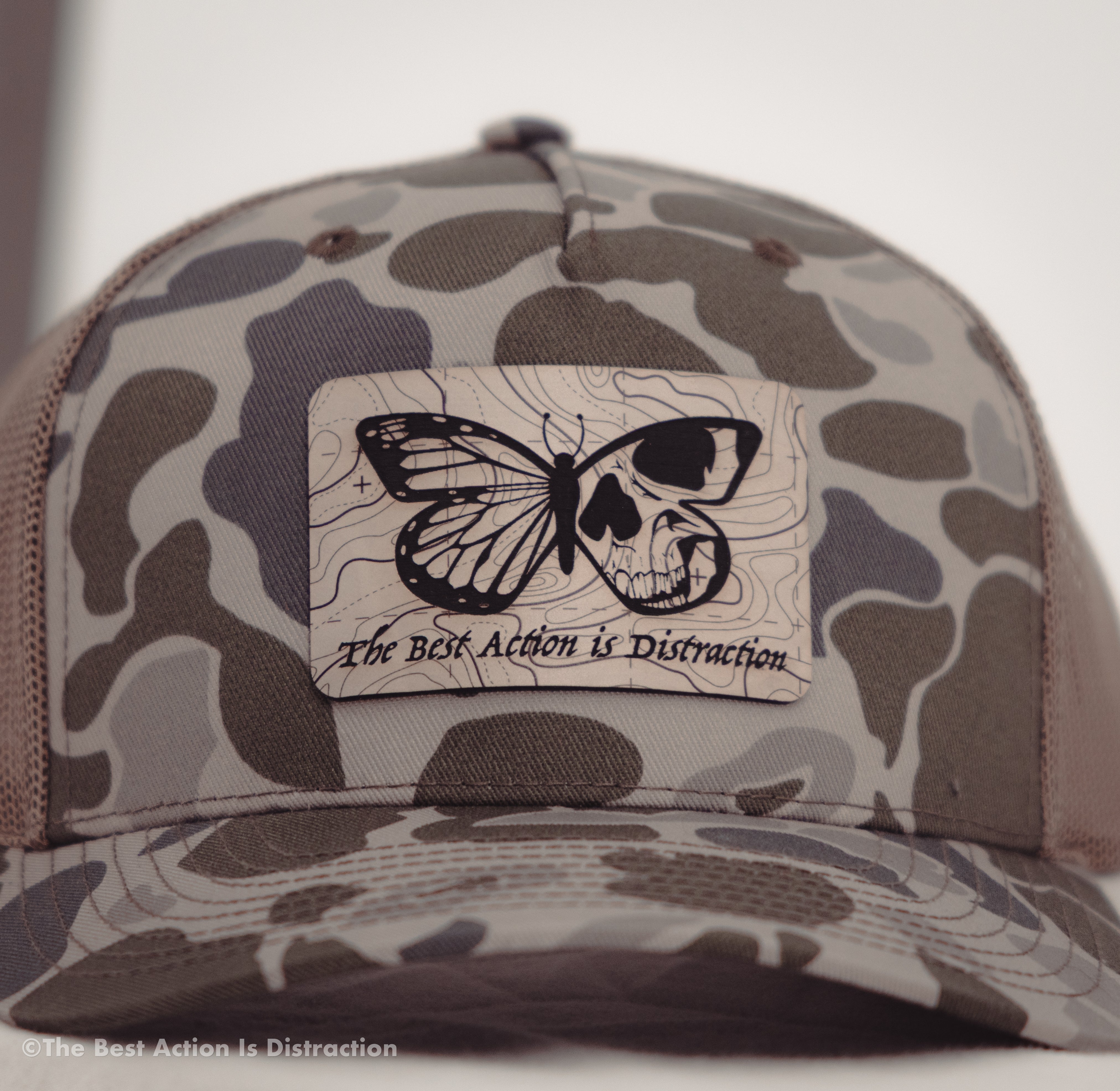 Topography Camo Mesh Snapback
