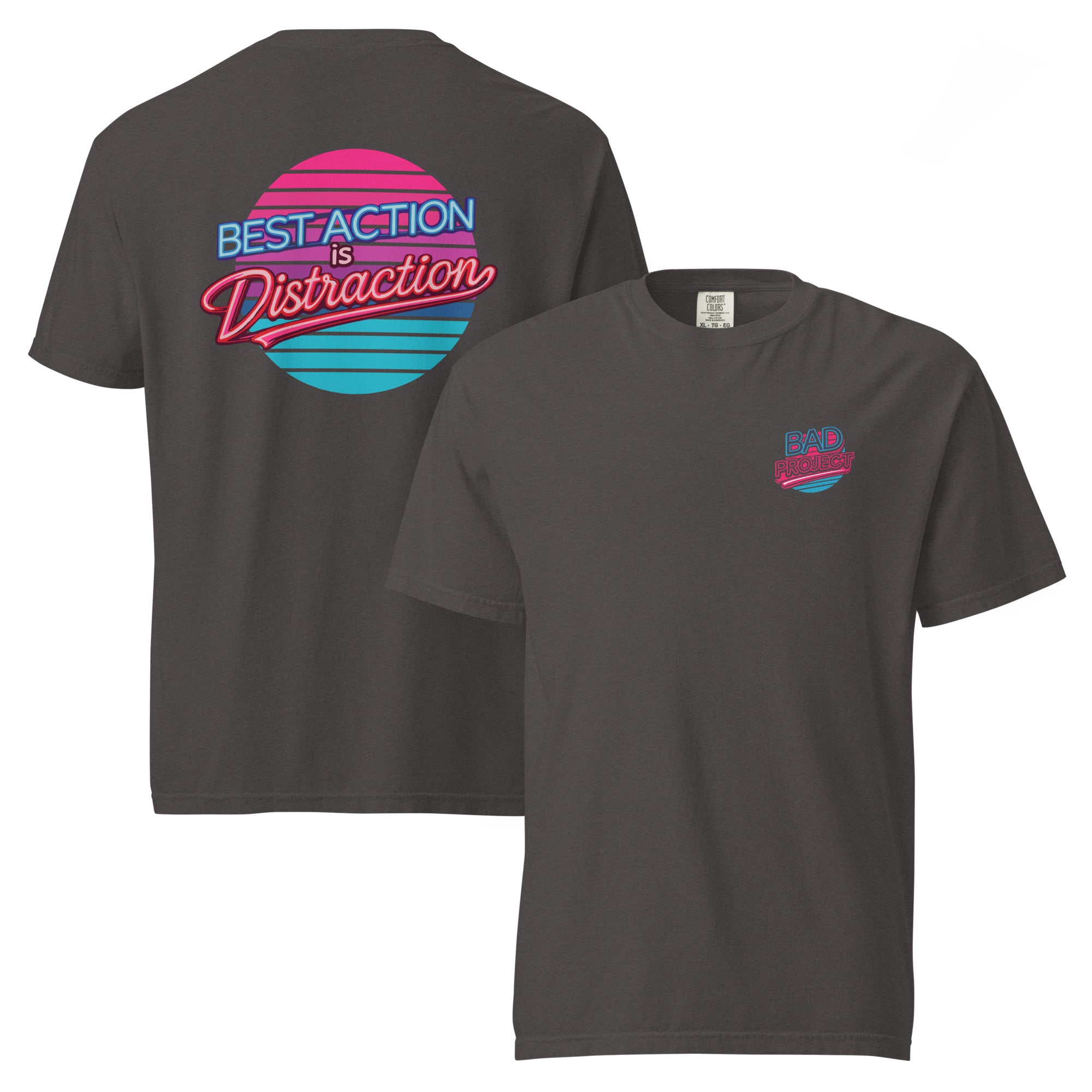 By The Sea Tee Graphite