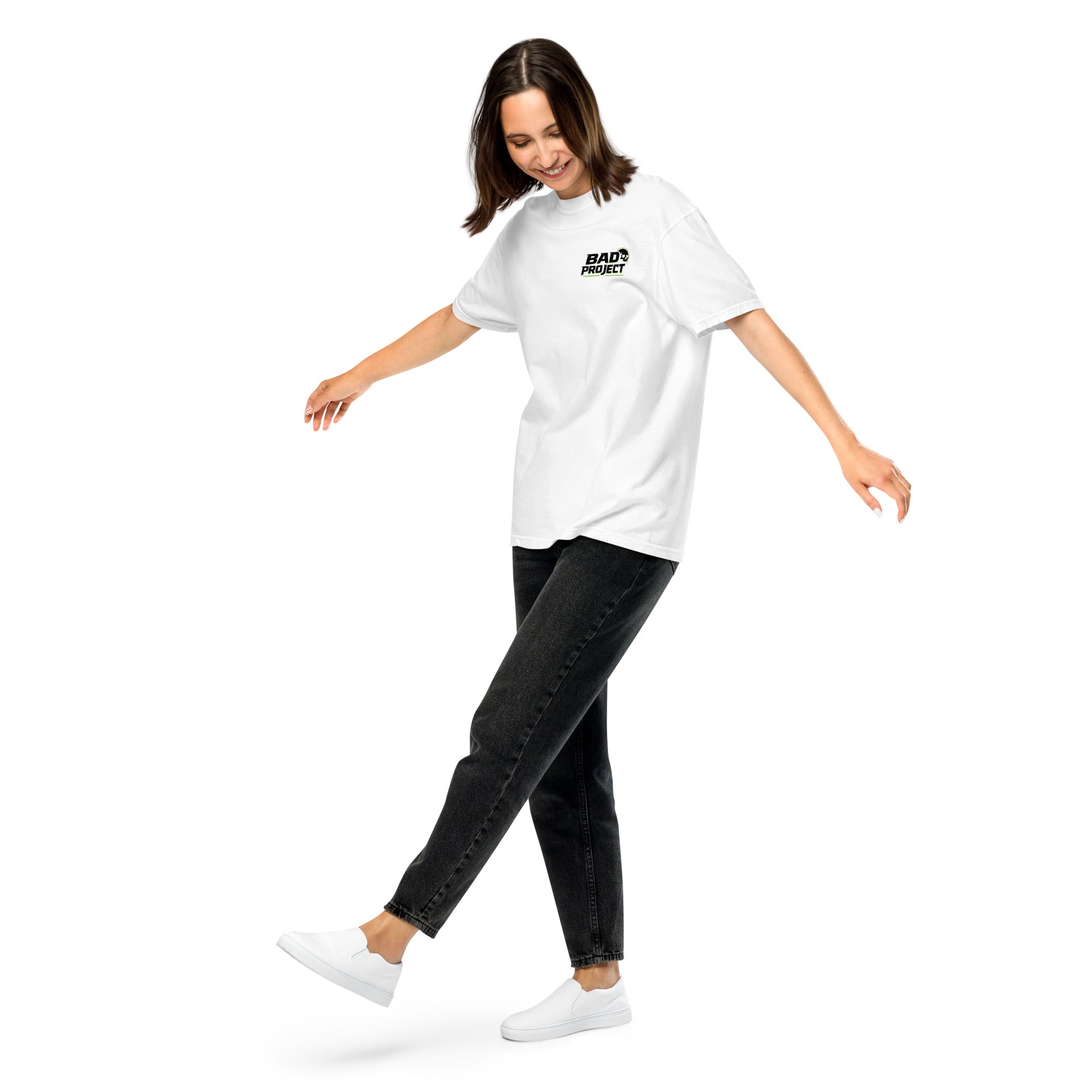 Moto Tee White