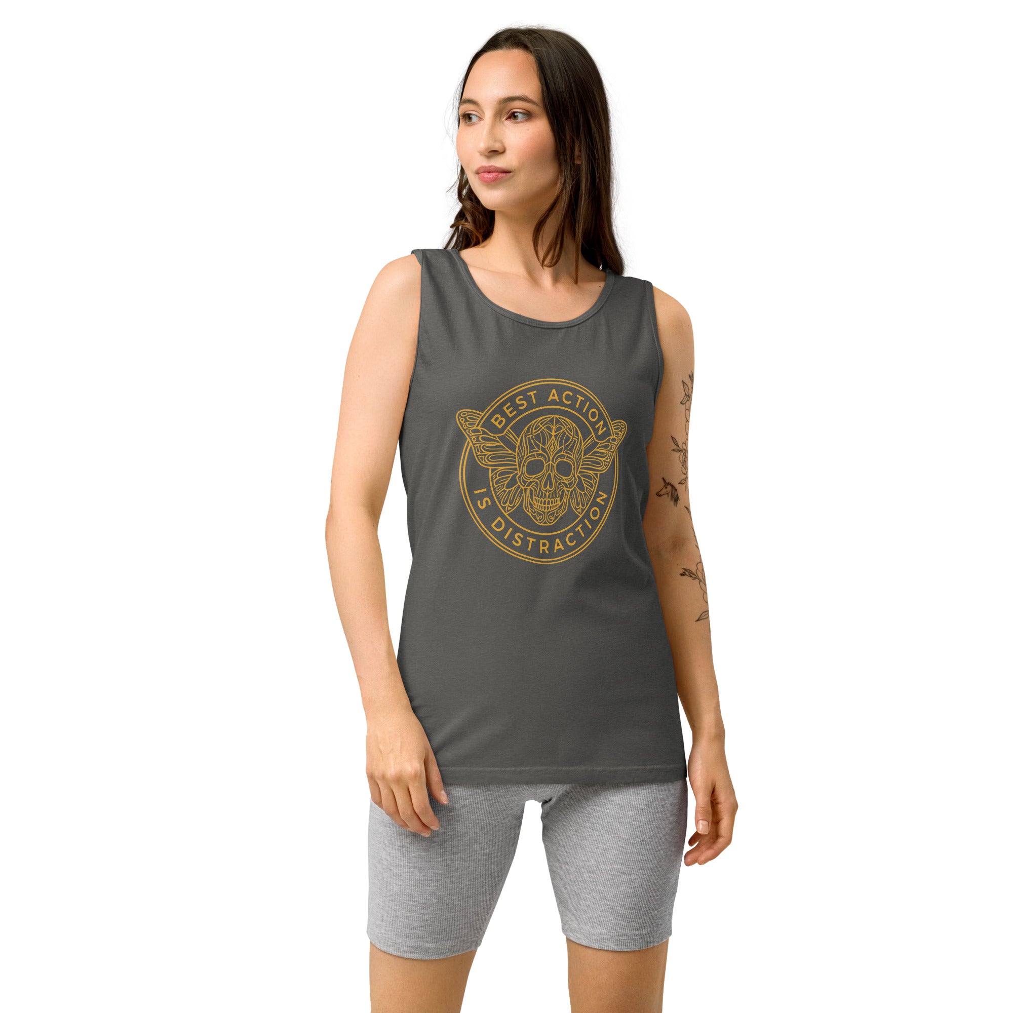 Gold Skull Tank